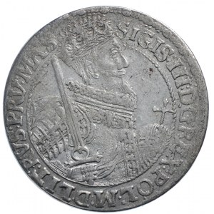 Zygmunt III Waza, ort 1621, Bydgoszcz, PRV:MAS, bardzo rzadki