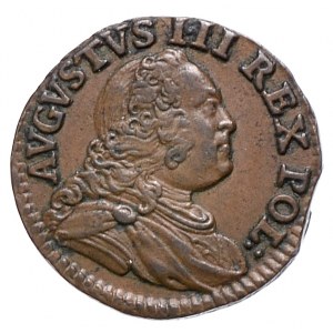 August III, szeląg 1749, Drezno