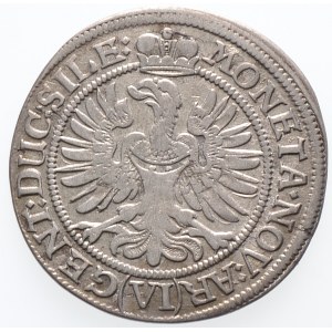 Śląsk, księstwo legnicko-brzesko-wołowskie, Luiza z Anhaltu, 6 krajcarów 1673, Brzeg