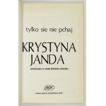 K. Janda - Tylko się nie pchaj. 1992. Z podpisem aktorki.