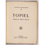 PRZYBYSZEWSKI S. - Topiel. 1. vyd. Obálka. J. Bukowski