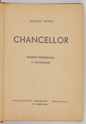 VERNE Julius - Chancelier. 1937