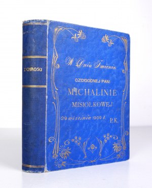 DAL CAOS. Un romanzo contemporaneo in versi. 1908