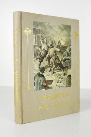 SIENKIEWICZ H. - Potop - v češtine s ilustráciami. [1906].