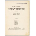 ŻEROMSKI S. - Die Geschichte der Sünde in tschechischer Sprache. 1919