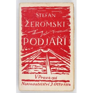 ŻEROMSKI S. - Przedwiośnie w języku czeskim. 1926