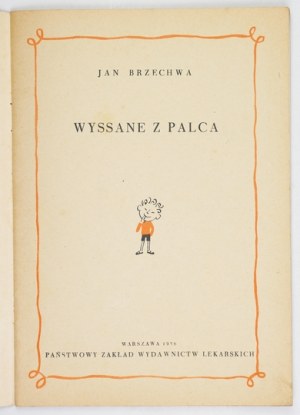 BRZECHWA J. - Vypátráno. 1958 Obálka a ilustrace Zbigniew Lengren. 1958