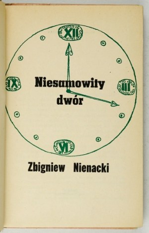 Z. Nienacki - Niesamowity dwór. 1969. Wyd. I.