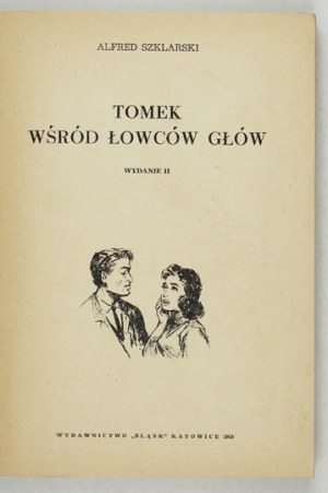 SZKLARSKI A. - Tomek parmi les chasseurs de têtes. Couverture et illustrations de Joseph Marek.