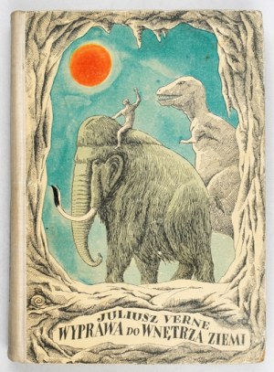 VERNE J. - An expedition to the interior of the earth. 1959. 1st ed. Illustrated by Daniel Frost