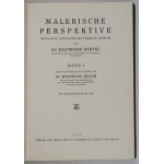 BARTEL K. - Malerische Perspektive. Bd. 1. With dedication by the author.