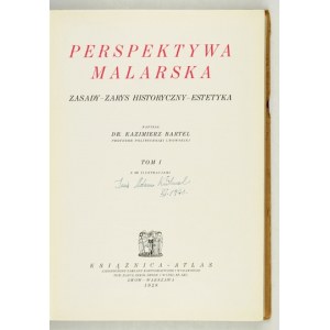 BARTEL K. - Maliarska perspektíva, zväzky 1-2. 1928-1958.