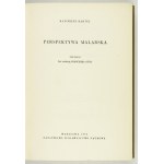 BARTEL K. - La perspective picturale, volumes 1 et 2. 1928-1958.
