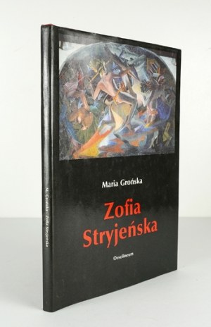GROŃSKA Maria - Zofia Stryjeńska. Wrocław 1991; Ossolineum. 4, pp. 43, [1], illustr. 97. oryg. fawn,...