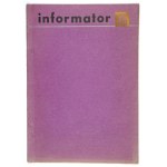 INFORMATOR PP Desa. No. 25: Judaica. Warsaw, III 1981. documentation and information center PP Desa. 4, s. [33]...