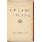 ASKENAZY Szymon - Gdansk and Poland. Warsaw [preface 1918]. Nakł. Gebethner and Wolff. 16d, p. [4], 214, [1]....