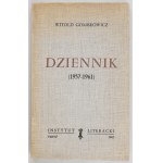 W. Gombrowicz - Dziennik (1953-1956), Dziennik (1957-1961), Dziennik (1961-1966). Wyd....