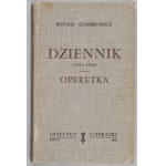 W. Gombrowicz - Denník (1953-1956), Denník (1957-1961), Denník (1961-1966). Wyd....