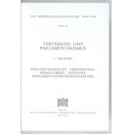 Die HABSBURGERMONARCHIE 1848-1918. Bd. 7: Verfassung und Parlamentarismus. Teilbd. 1:...