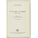 MITKIEWICZ Leon - In the Polish Army 1917-1921. foreword by Klemens Rudnicki. 2nd ed. London [cop. 1976]. Veritas. 16d,...