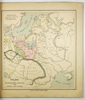 NIEWIADOMSKI E[ligiusz] - Atlas do dziejów Polski zawartych 13 mapek kolorowanych. Secondo le migliori fonti elaborate da ...