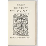 PAPROCKY Bartolomej z Hlohol - Zrcadlo Čech a Moravy. Praha 1941. Evropsky Literarni Klub. 8, s. 258, [2]. opr....