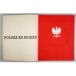 POLOGNE en mer. Varsovie 1935. gł. Księg. Militaire. 4, pp. XIV, [1], 235, planches 16. reliure originale fl. décorée.`.