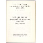 L'émigration polonaise UNIE (1866-1870). La gauche en exil. Wrocław 1972. l'Institut national Ossoliński. 8,...