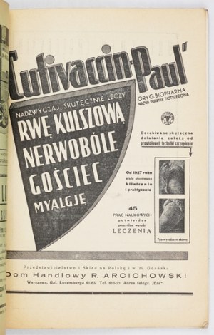 RAILWAY LIKE. Quarterly. Organ of the Association of Railway Doctors. R. 6, no. 4: XI 1933