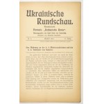 UKRAINISCHE Rundschau. Wien. Red. W. Kuschnir. Hrsgb. Basil Ritter von Jaworskyj. 8. brosz. Jg. 5, Nr. 5: V 1907. s....