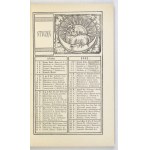 ALMANACH del Giubileo dell'Università Jagellonica con calendario per il 1900 e 1901. Kraków 1900. sp. Wyd. Pol. 8, s. [...