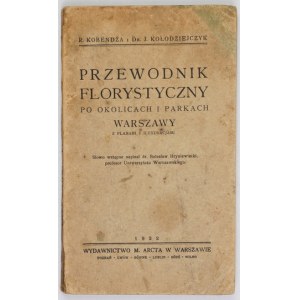 Floristický průvodce okolím a parky Varšavy. 1922