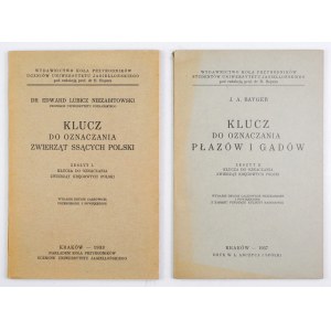 KEY to the determination of vertebrate animals of Poland. Z. 1-2. 2nd edition completely revised and enlarged. Z....