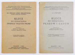 Clé d'identification des animaux vertébrés de Pologne. Z. 1-2. 2e édition, entièrement révisée et augmentée. Z....