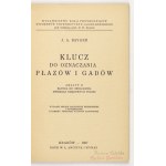 KLUCZ do oznaczania zwierząt kręgowych Polski. Z. 1-2. Wyd. II całkowicie przerobione i powiększone. Z....