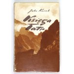 KUREK J. - Libro dei Monti Tatra. 1966. - Dedica dell'autore