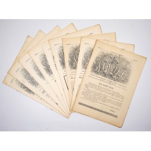 ŁOWIEC. Organ of the Malopolska Hunting Society - 9 issues 1934