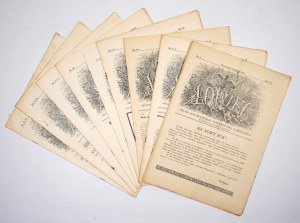 ŁOWIEC. Organe de la Société de chasse de Malopolska - 9 numéros 1934