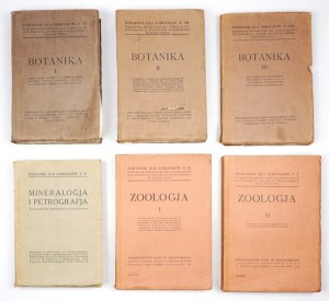 GUIDE for the self-taught. Mineralogy and petrography. Botany. Zoology. 1925-1932