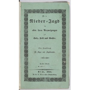 Klasická myslivecká příručka v němčině 1844