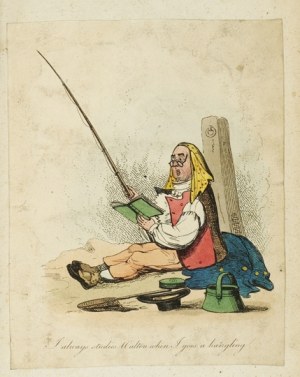WALTON I., COTTON C. - Anglická príručka rybárstva. Londýn 1808
