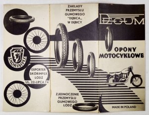 DEGUM. Motorrad-Reifen - Werbung