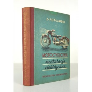 POPŁAWSKI Z. - Installazione elettrica della moto - dedica dell'autore