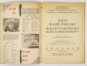 XXVI RAJD OF POLAND. Program 1966