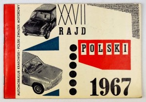 XXVII RAJD Polski/ Rallye de Pologne a další motoristické akce [...] 1967