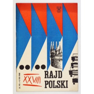 XXVIII RAJD OF POLAND. 1968 Program.