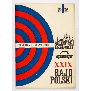 XXIX RAJD Polski. 1969. Program