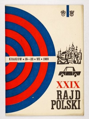 XXIX RAJD DE POLOGNE. 1969. programme