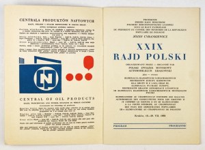XXIX RAJD OF POLAND. 1969 Program.