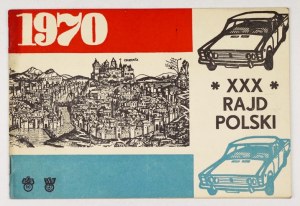 XXX RAJD Z POĽSKA. 1970. program